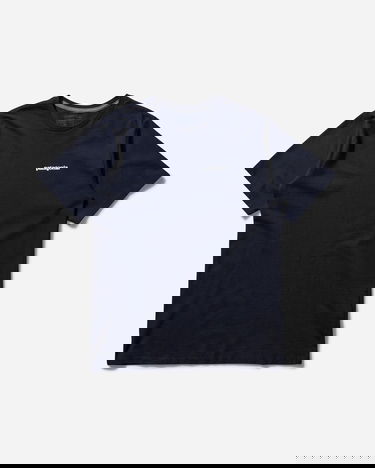 Тениска Patagonia P-6 Logo Responsibili Tee Тъмно синьо | 38504 NENA, 0