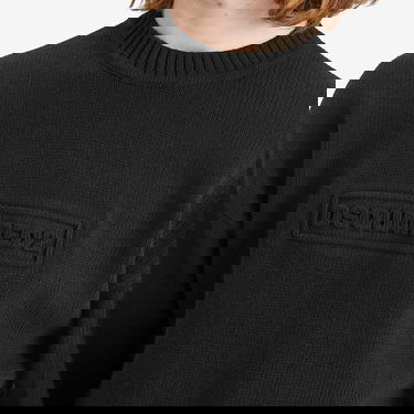 Пуловер DSQUARED2 Crewneck Knit Pullover with Embossed Logo, Size Large Черно | S74HA1475-D13029-900, 4