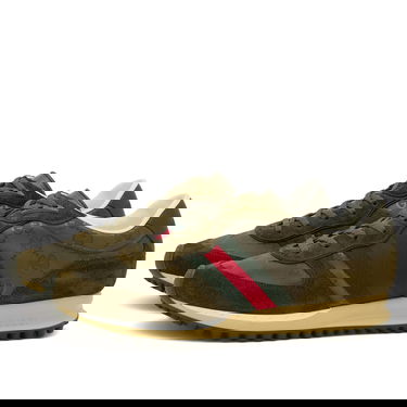 Кецове и обувки Gucci Nora Sneaker Зелено | 832461-AAEW3-3041, 1