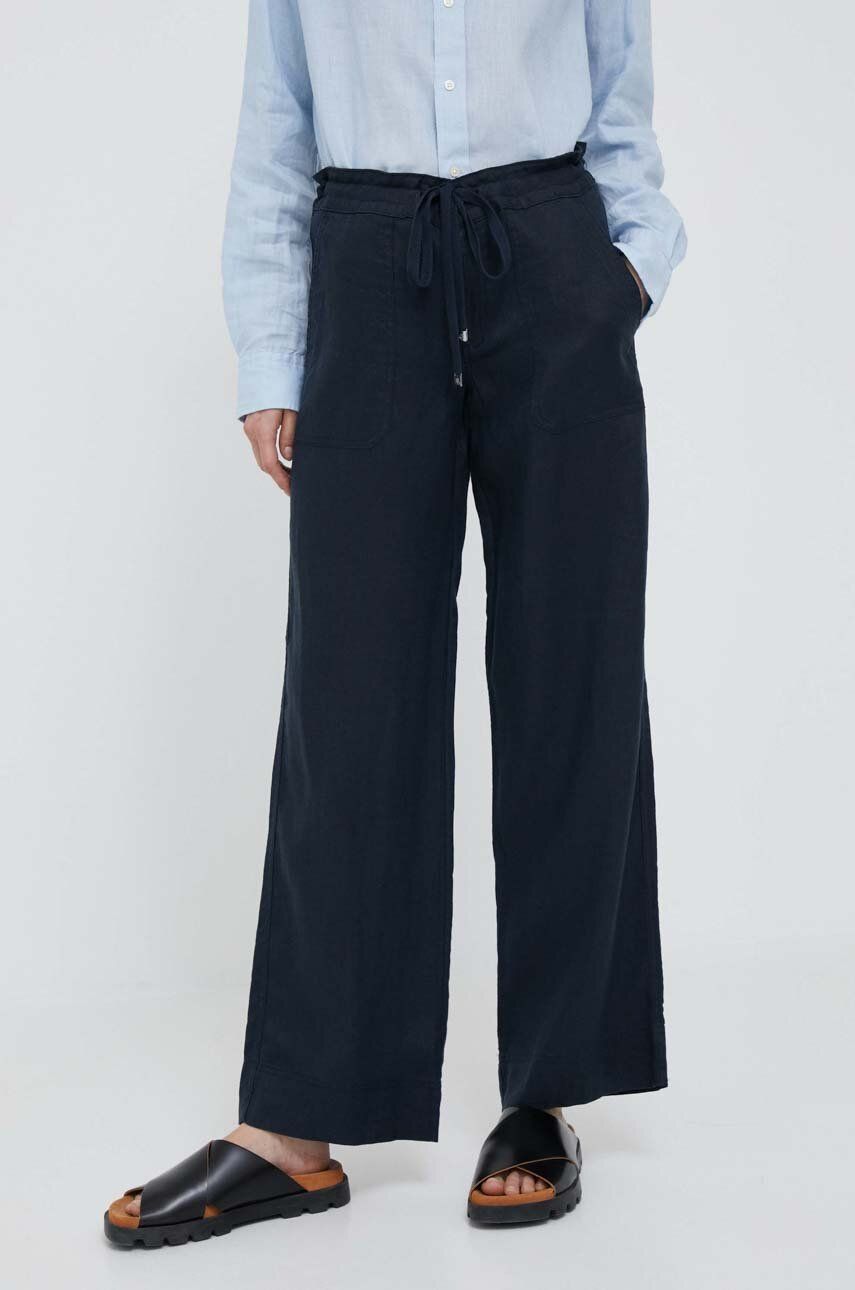 Панталони Polo by Ralph Lauren Linen Pants Тъмно синьо | 200735136, 0