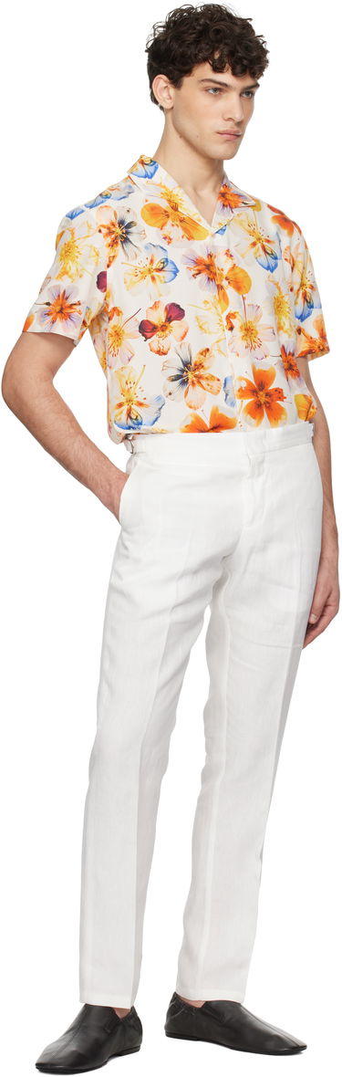 Риза Orlebar Brown Orlebar Brown Hibbert Floral Print Shirt Многоцветен | 280065, 4