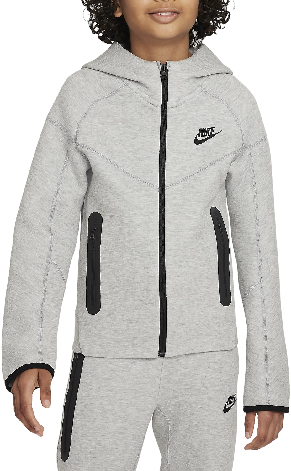 Суитчър Nike NSW Tech Fleece Full-Zip Hoodie Сиво | fd3285-063, 0