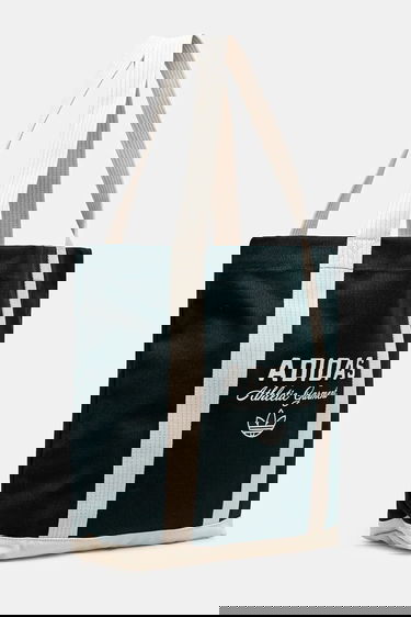 Голяма пазарска чанта adidas Performance Canvas Tote Bag Зелено | KF2042, 1