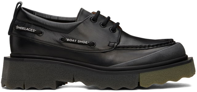 Off-White Sponge Boat Shoes