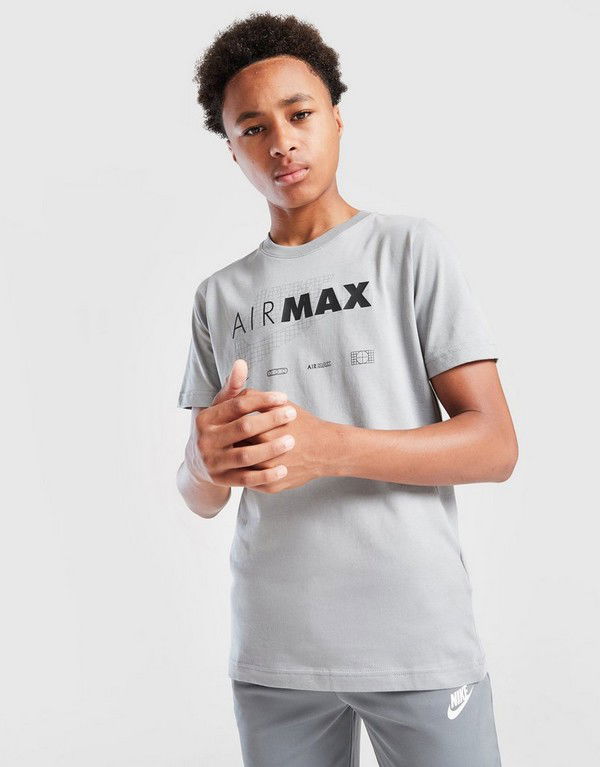Тениска Nike Air Max Short Sleeve Graphic T-Shirt Сиво | DA1492-073, 0