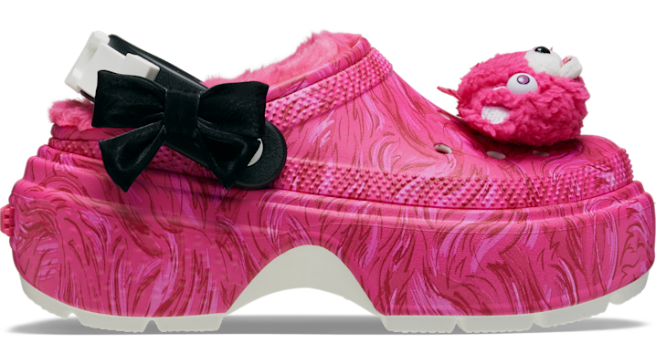 Кецове и обувки Crocs Fortnite X Stomp Lined Cuddle Team Leader Clogs Розово | 210497-9DD, 0