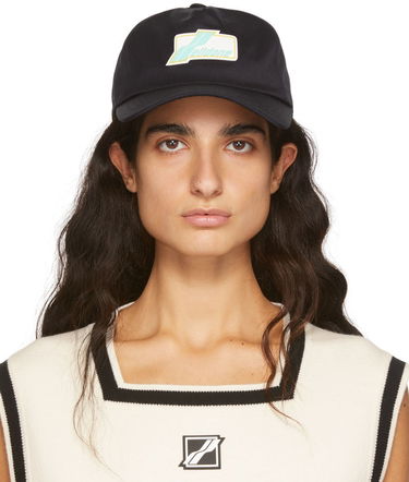 Шапка с козирка We11done We11done Logo Baseball Cap Черно | WD-AH1-22-409-U-NV, 0