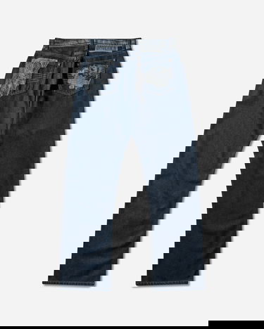 Дънки Jean Paul Gaultier Trompe L'oeil Jeans Синьо | 26-01-W-TR060-D027 57, 2