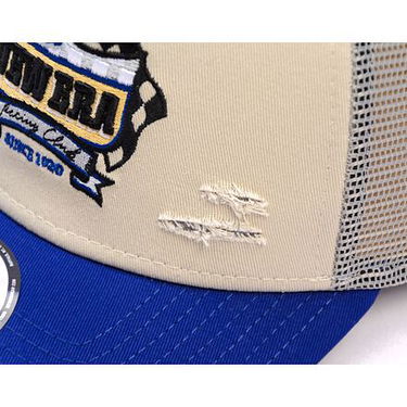 Шапка с козирка New Era Trucker Hat 9FORTY Motosport One Size (56-59 cm) Бежово | 60595303, 5