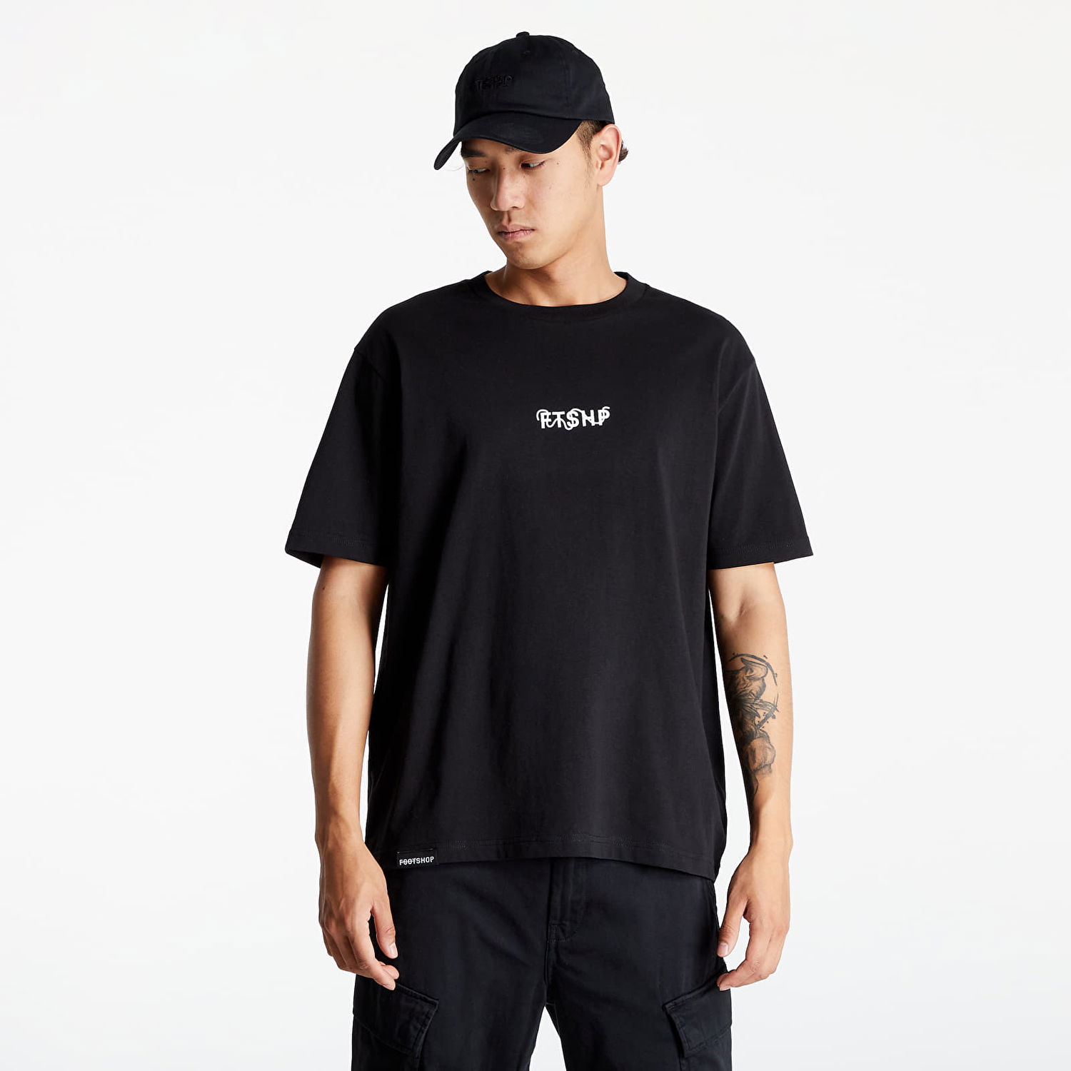 Тениска Footshop FTSHP Logo Черно | FTSHP_116, 0