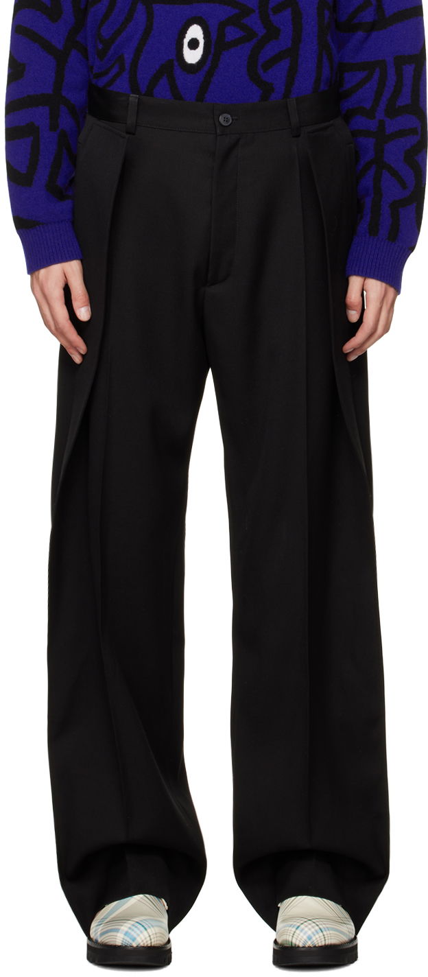 Панталони Walter Van Beirendonck Square Trousers Черно | 2007, 0