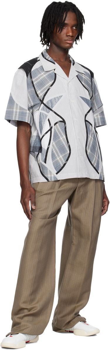 Риза Craig Green Craig Green Patchwork Short Sleeve Shirt Многоцветен | CGSS25CWOSHI57, 3