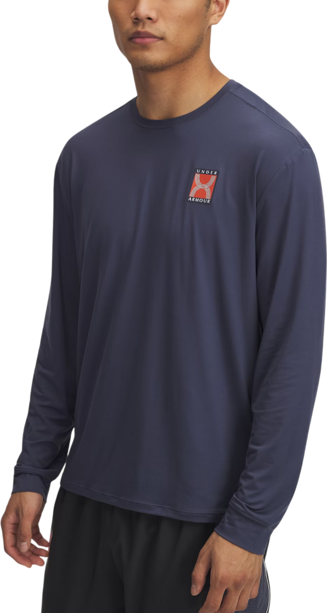 Тениска Under Armour UA Run 96 Longsleeve T-Shirt Тъмно синьо | 1389824-044, 0