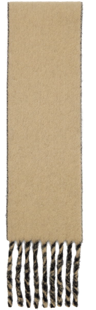 Шал Jean Paul Gaultier Jean Paul Gaultier Alpaca Scarf with Twisted Fringe Черно | 25/03-U-AC017-W022-0300, 2