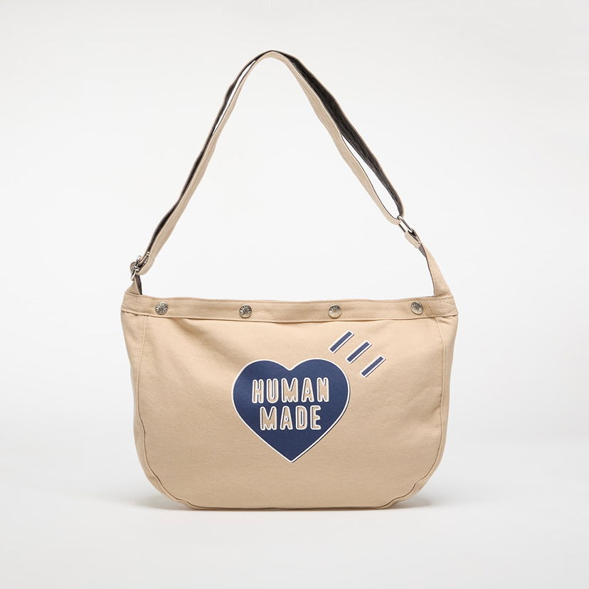Чанта през рамо Human Made HUMAN MADE Paperboy Bag Бежово | HM30GD057BG