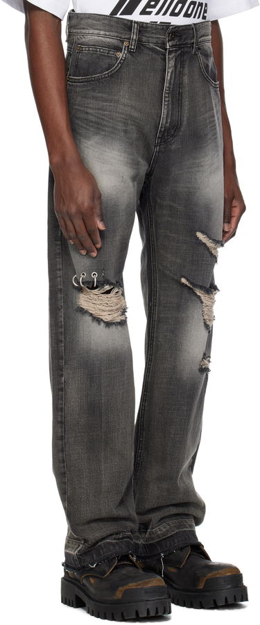 Дънки We11done We11done Distressed Jeans Сиво | WD-DP0-25-333-M-BK, 1