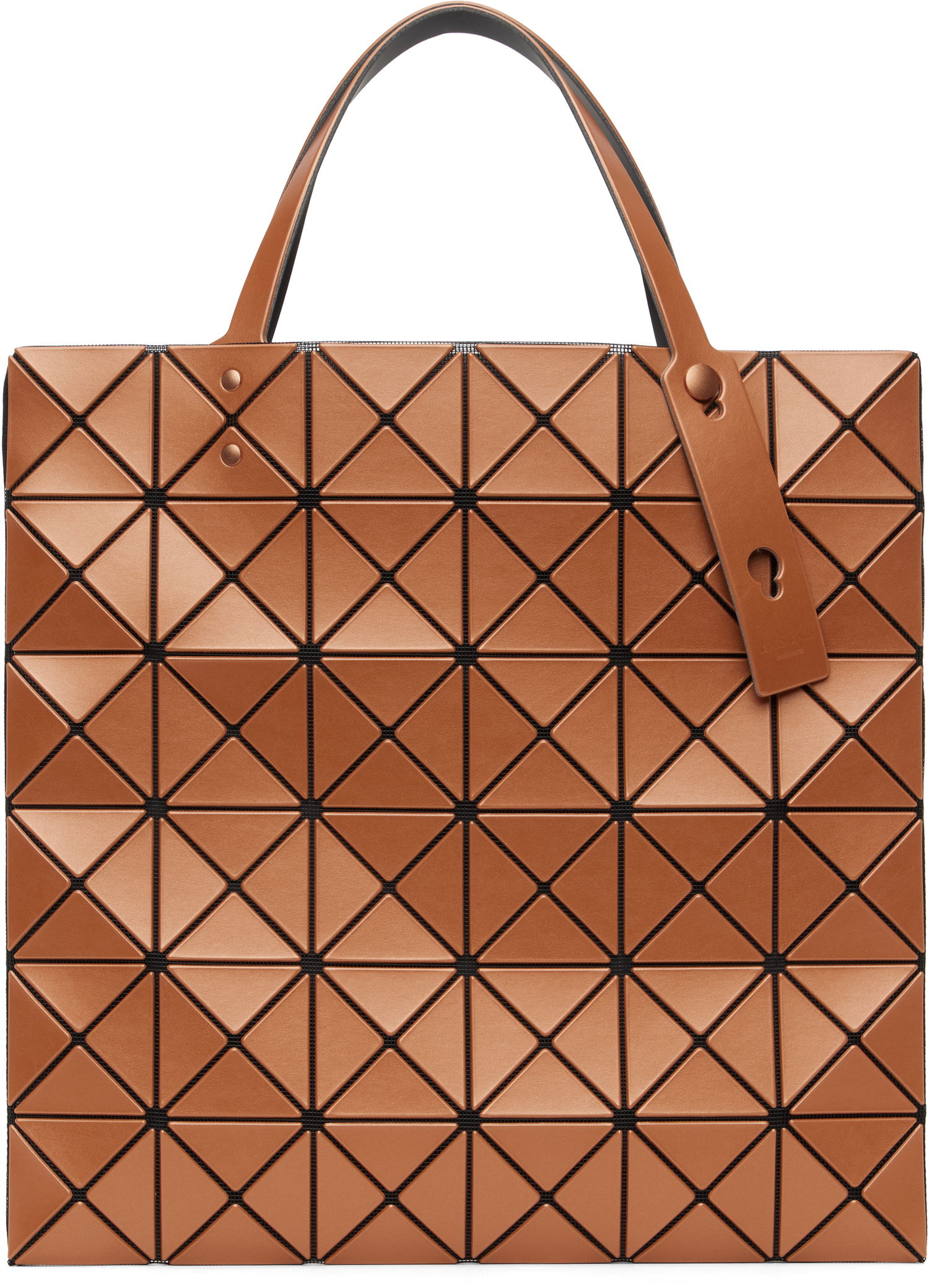 Голяма пазарска чанта BAO BAO ISSEY MIYAKE Lucent Metallic Geometric Panel Tote Металик | BB58AG623, 0