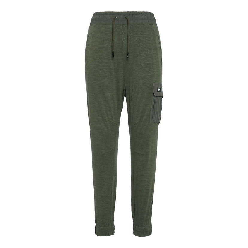 Карго панталони Nike Training Sports Side Pocket Bundle Feet Long Pants Зелено | CV8988-325