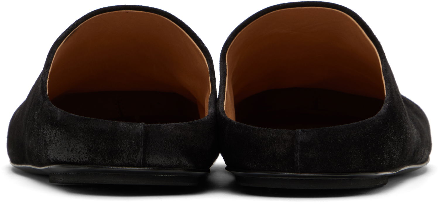 Облекло Marsèll Marsèll Strasacco Suede Mules Черно | MM4765 P024666, 1