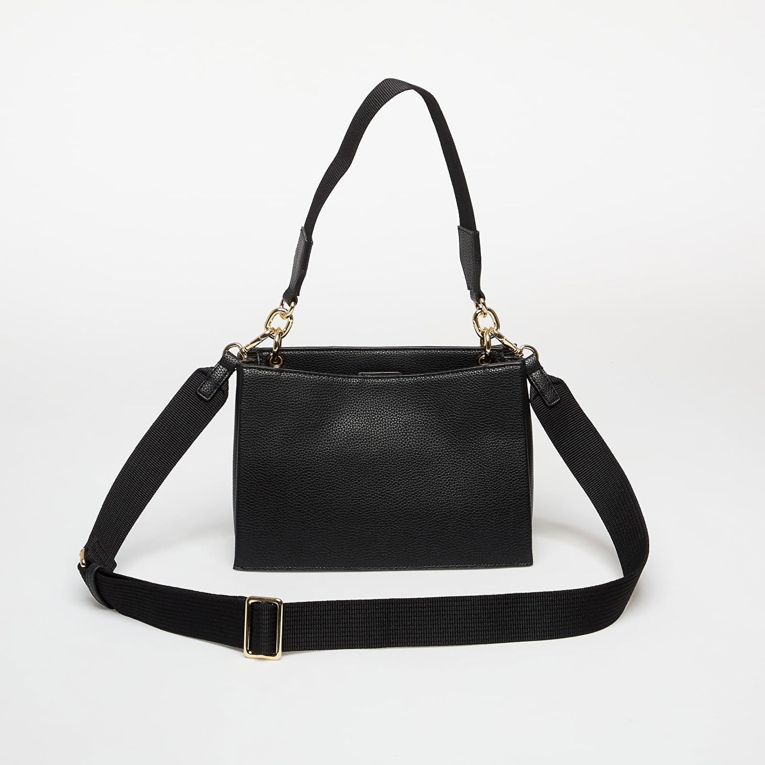 Дамска чанта Tommy Hilfiger Tommy Hilfiger Her Satchel Черно | AW0AW17722 BDS, 1