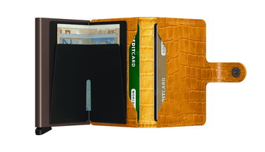 Портфейл Secrid Secrid Miniwallet Cleo Ochre-Brown Оранжево
 | MCl-Brown, 2