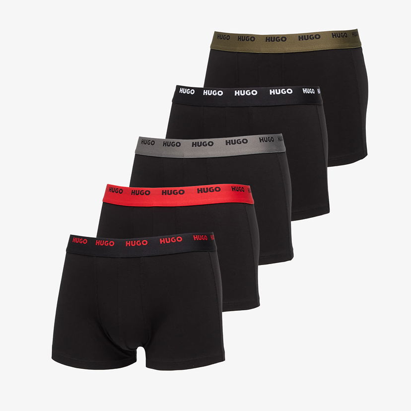 Боксерки BOSS Boxerky Hugo Trunk 5-Pack Multicolor Черно | 50532619-003