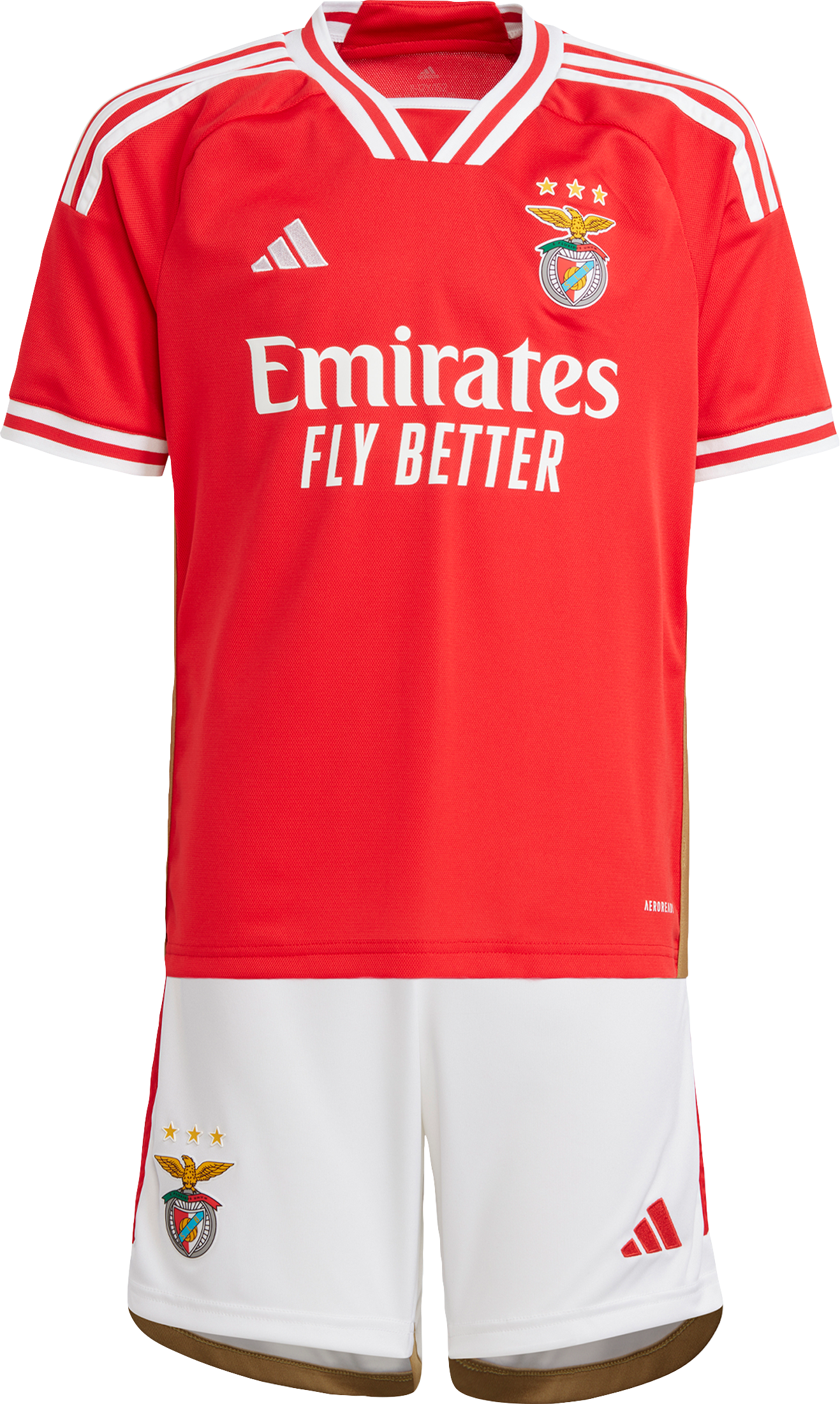 Фланелка adidas Originals SLB 2023/24 Home Soccer Kit Червено | ir2437, 0