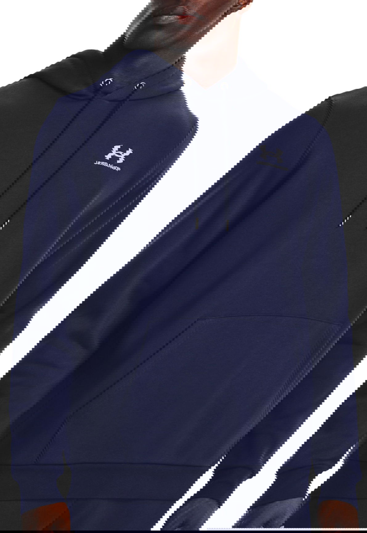 Суитчър Under Armour Hoodie Essential Fleece Тъмно синьо | 1373880-410, 0