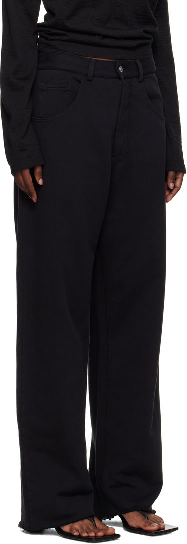 Панталони Maison Margiela MM6 Maison Margiela Brushed Sweat Jersey Trousers Бяло | S52KA0548 M25014, 4