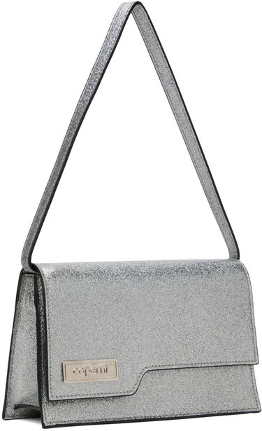 Чанта през рамо Coperni Mini Glitter Shoulder Bag Металик | COPBA66F6008, 1
