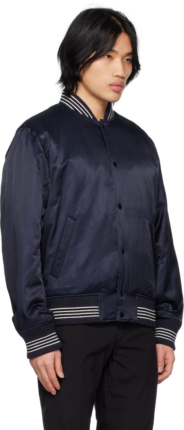 Яке бомбър rag & bone Rag & Bone Dugout Bomber Jacket Тъмно синьо | MBW23S2329Y0ML, 1