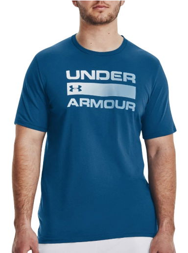 Тениска Under Armour Team Issue Wordmark Тъмно синьо | 1329582-426