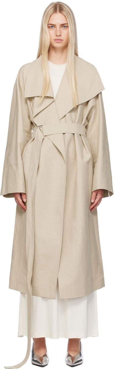 Тренчкот TOTEME Totême Signature Trench Coat Бежово | 243-WRO3318-FB0196, 0