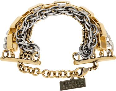 Гривна Maison Margiela MM6 Maison Margiela Mixed Chain Bracelet Металик | SM6UY0085 P7214, 1