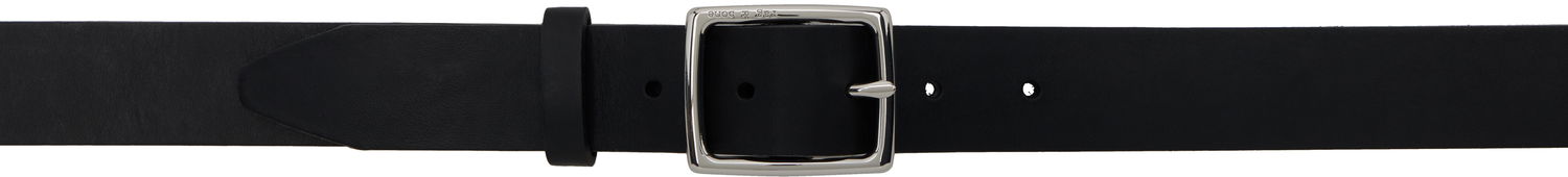 Колани rag & bone Rag & Bone Leather Boyfriend Belt Черно | W272162DP, 0
