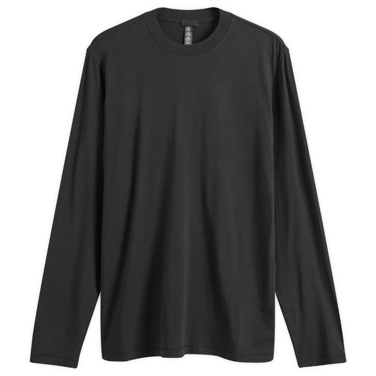 Тениска SKIMS Boyfriend Long Sleeve T-Shirt, Size X-Large Черно | AP-LGS-0585-ONX, 1