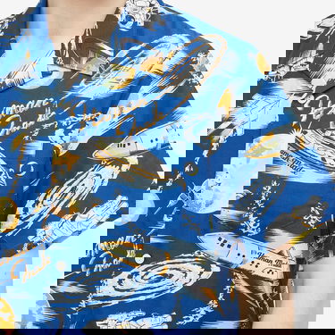 Риза Human Made Vacation Shirt 'Space' Синьо | HM27SH024-BL, 5