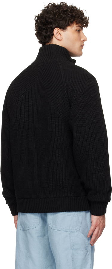 Пуловер Carhartt WIP Black Banley Knit Jacket Черно | I033902, 2