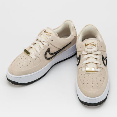 Кецове и обувки Nike Air Force 1 Sage Low LX W Бежово | CI3482-200, 2