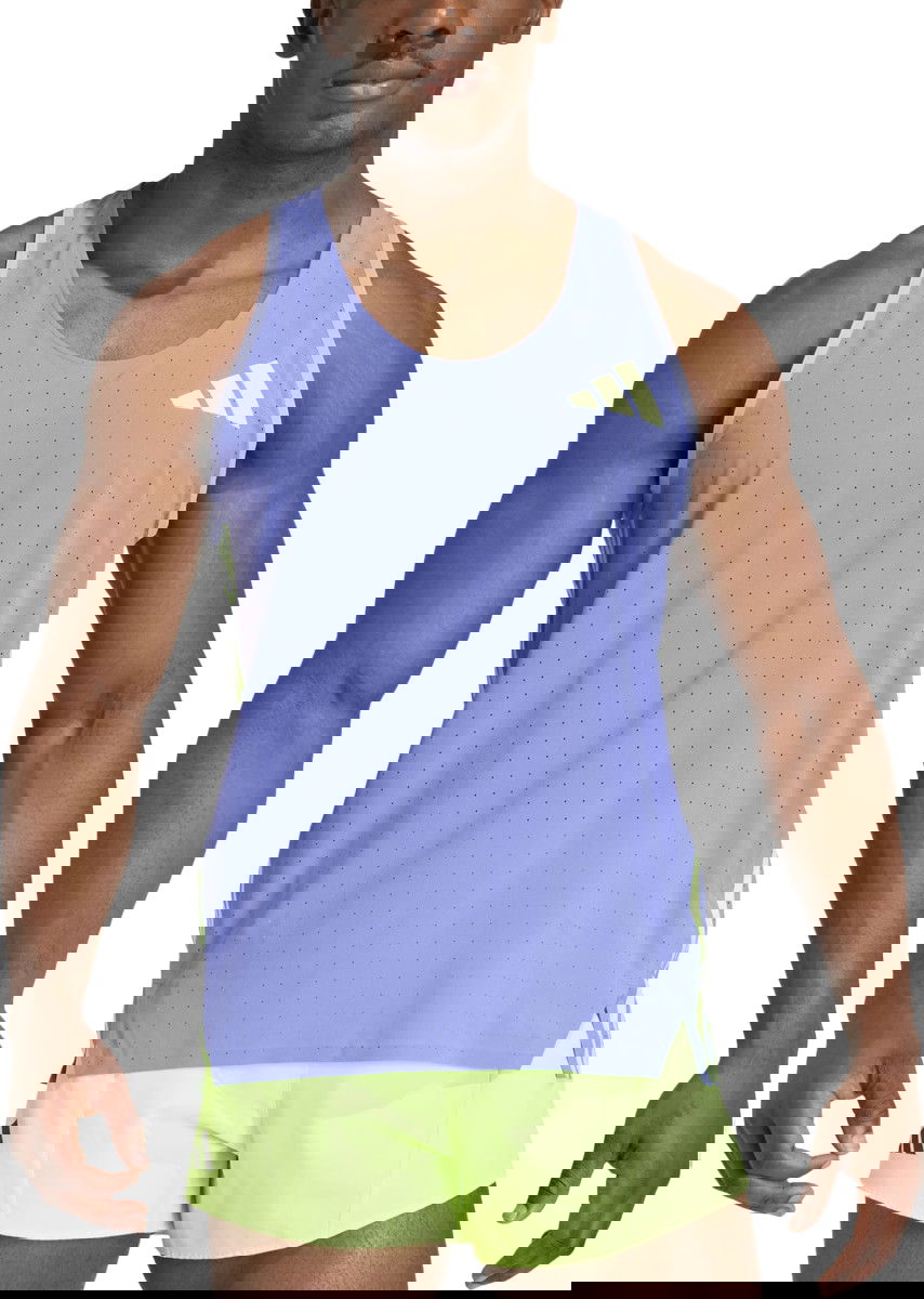 Потник adidas Originals Adizero Tank Top Лилаво | iw6635, 0
