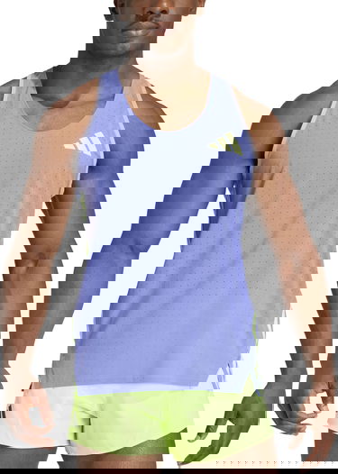 Потник adidas Originals Adizero Tank Top Лилаво | iw6635, 0
