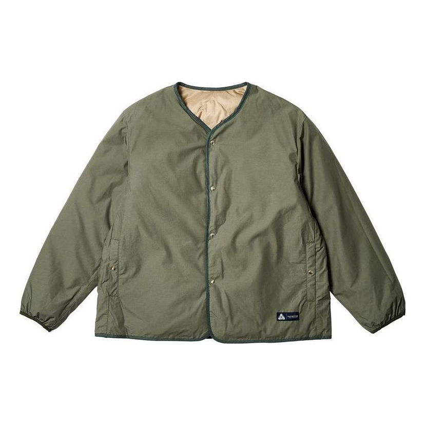Яке Palace Reversible Down Cardigan Зелено | SUAF372ESG