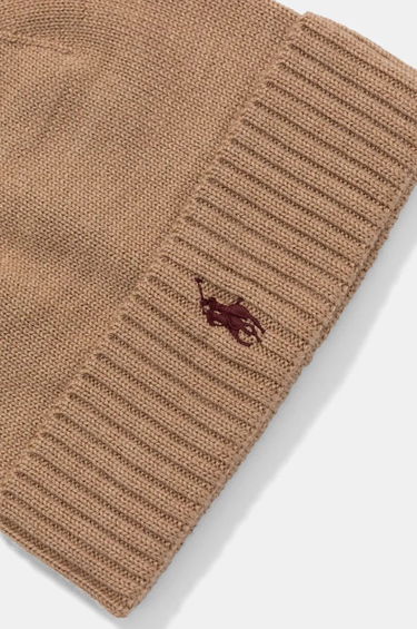 Шал Polo by Ralph Lauren Wool Hat and Scarf Set Кафяво | 710951146, 3