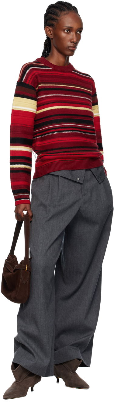 Пуловер JW Anderson JW Anderson Multi Stripe Sweater Многоцветен | KW1501-YN0008, 3