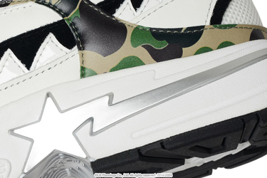 Кецове и обувки BAPE LBWK Shark Sta Бяло | 0ZXSHM191922N, 4