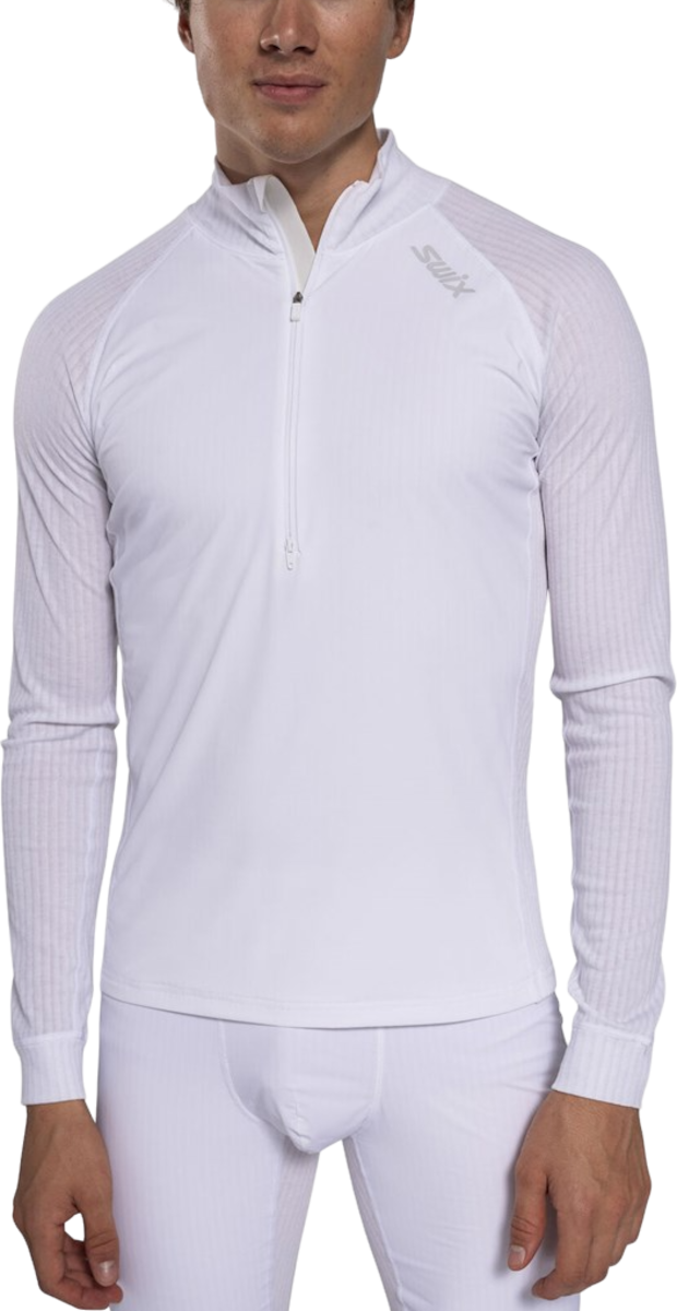 Чорапи SWIX SWIX RaceX Classic Wind Half Zip Top Бяло | 10103-23-00000, 0