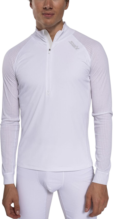 Чорапи SWIX SWIX RaceX Classic Wind Half Zip Top Бяло | 10103-23-00000, 0