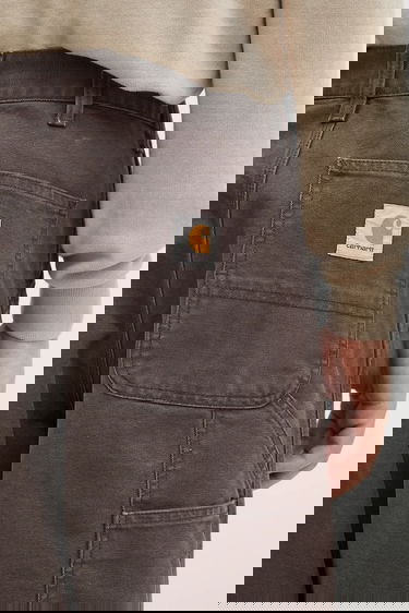 Панталони Carhartt WIP Single Knee Pant Кафяво | I034798.474O, 3