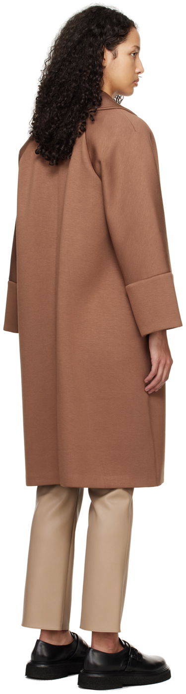 Палта Max Mara Max Mara Epopea Double-Breasted Coat Кафяво | 2419901021600 MM13074, 2