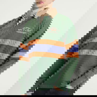 Поло тениска Polo by Ralph Lauren Polo Sportsman Country Striped Rugby Shirt Многоцветен | 710P04969-GRN, 5